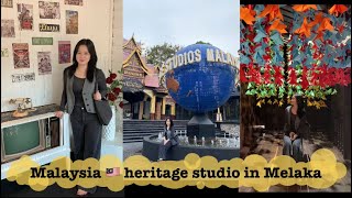 🇲🇾🇰🇷Vlogday trip to Melaka in Malaysia 2024 heritagestudio malaysialover [upl. by Dhiren]