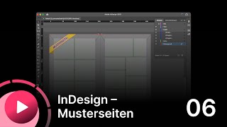 Abizeitung  Abibuch InDesign Tutorial quotMusterseitenquot  Teil 06 [upl. by Boudreaux]