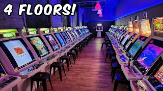 Video Game Arcade Tours  Europes BIGGEST Arcade  Arcade Club Bury 🇬🇧 [upl. by Arec554]