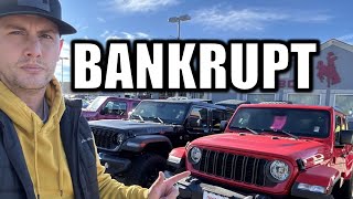 Car Market Reaches BREAKING POINT Jeep Dodge and Ram step toward BANKRUPTCY [upl. by Nyleimaj238]