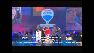 Remise finale de REMAX  Téléthon Opération Enfant Soleil 2012 [upl. by Skees]