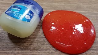 DIY Petroleum Jelly slime  How to make Jelly Fluffy Vaseline Slime [upl. by Imefulo]