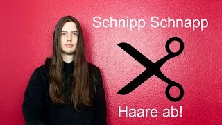 Schnipp Schnapp Haare ab  von langen zu kurzen Haaren VLOG [upl. by Bertie]