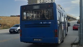 Man Lions classicGürültülü Motor ve Voith sesi eşliğinde dikmen caddesini çıkışKod no 07159 [upl. by Craw856]