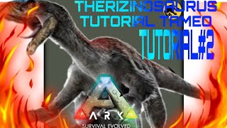 Como Domesticar Al Therizinosaurus En ARK MOBILE TUTORIAL [upl. by Gytle]