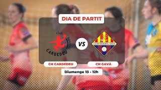 🤾‍♀️ CLUB HANDBOL CARDEDEU F VS CLUB HANDBOL GAVÀ [upl. by Kirven]