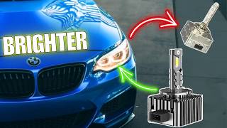 UPGRADE your BMW Headlights in UNDER 4 Mins [upl. by Hoffert954]