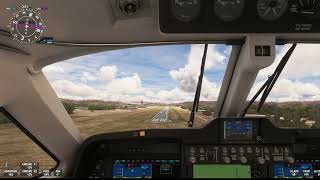 Whoa Nellie PILOT VIEW Rex Airlines Wild Ride at Alburys Runway Bash in MSFS 2020 [upl. by Olbap200]