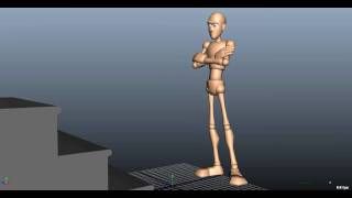 Stair Walk 3D animation SCAD with Shindler [upl. by Aramoy]