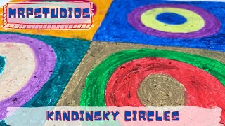 Art Lessons For Kids Kandinsky Circles updated [upl. by Weingartner190]