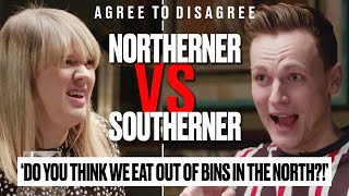 North Vs South Are Southerners Unfriendly  LADbible  Agree To Disagree [upl. by Estrellita]