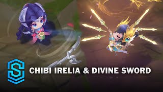 Chibi Irelia amp Chibi Divine Sword Irelia  Teamfight Tactics [upl. by Tammy91]