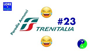 PARODIA ANNUNCI TRENITALIA 23 😂 [upl. by Mlehliw]