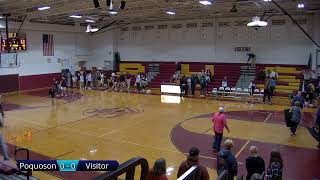 Poquoson Boys Basketball v Jamestown [upl. by Butch276]