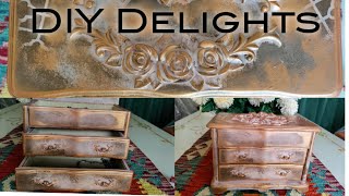 DIY Delights Upcycling an Old Chest into a Work of Art [upl. by Nolan]