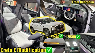 Creta Base Model Modified from Dehradun✅Creta base to top model modification with price✅genuine rate [upl. by Sivert]