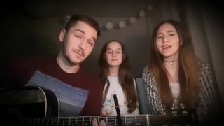 Korkma Söyle  Kubilay amp Ceylin amp Ayşenur Sancak  COVER Akustik 3 kardeş [upl. by Alyakcm335]