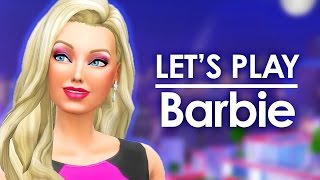 Lets Play The Sims 4 Barbie  S03E02  New Characters [upl. by Verla650]