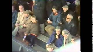 Lydney v Sale 1983 Half Time crowd scenes [upl. by Rebmeced]