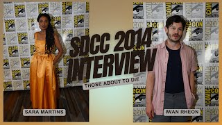 EXCLUSIVE Interview with Iwan Rheon amp Sara Martins  SDCC 2024 [upl. by Yv]