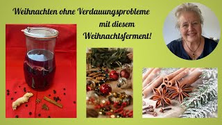 Fermentierter Rotkohl mit weihnachtlichen Gewürzen und Rezeptideen [upl. by Akimal]