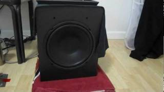 Velodyne VX11 Subwoofer bass test VX11 VX 11 [upl. by Jermain]