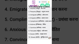 Most important vocabular🔥 vocab daily words sentences english spoken shortsfeed trending [upl. by Seluj]