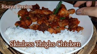 General Tsos Chicken Bisaya Version  Chinese Food [upl. by Ydoc]