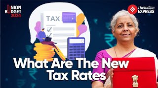 Income Tax Slab 202425 FM Nirmala Sitharaman Unveils New Tax Rates  Budget 2024 [upl. by Dralliw23]