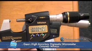 Mitutoyo High Accuracy Digimatic Micrometer As Seen On Quality Digest LIVE [upl. by Elraet]