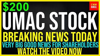 UMAC Stock  Unusual Machines Inc Stock Breaking News Today  UMAC Stock Price Prediction  UMAC [upl. by Nath]