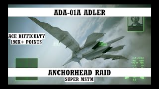 Ace combat 7  ADA01A ADLER annihilated Anchorhead raid [upl. by Maud]