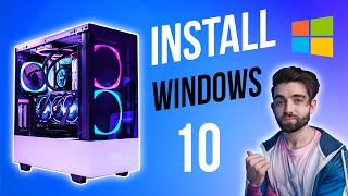 How to Install Windows 10 on your NEW PC And how to activate it [upl. by Sneve530]