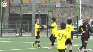 AGA FC Ordino vs UE Santa Coloma A Lliga Nacional 201516 Aleví 1a Divisió  J9 [upl. by Annayt109]