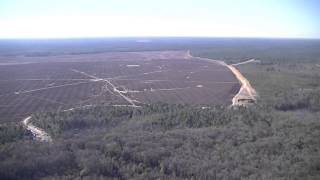 Potato Farm on the Edisto River Aerial [upl. by Dorotea]