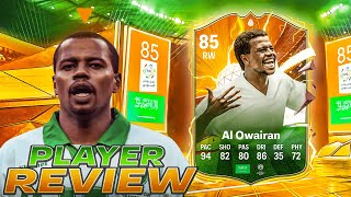 ⚡️85 HEROES AL OWAIRAN PLAYER REVIEW  EA FC 24 ULTIMATE TEAM [upl. by Sylas]