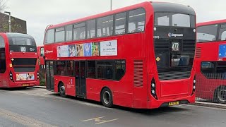 Journey on Route 472 to North Greenwich Stagecoach London 12373 YX16OGM [upl. by Bonnell]