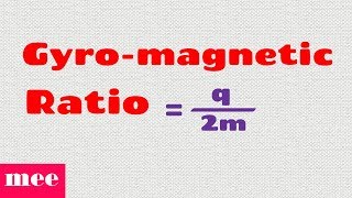 Value of Gyromagnetic ratio [upl. by Lind]