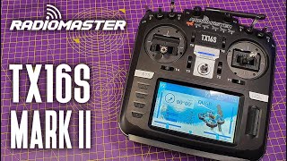 RadioMaster TX16S Mark II new version review with EdgeTX ExpressLRS and touchscreen [upl. by Edric678]