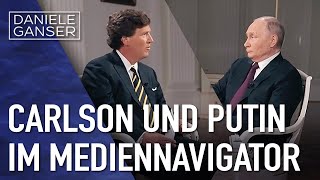 Dr Daniele Ganser Carlson und Putin im Mediennavigator [upl. by Red114]