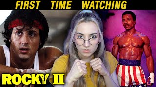 ROCKY II 1979  FIRST TIME WATCHING  MOVIE REACTION and COMMENTARY [upl. by Baryram152]