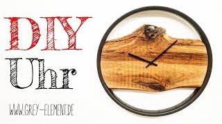 Eine Uhr selber bauen  Upcycling Wanduhr  DIY [upl. by Breed154]