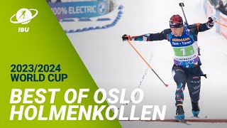 Biathlon World Cup Oslo Holmenkollen 2024  Best Moments [upl. by Gona490]