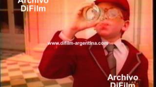 DiFilm  Publicidad Jugo Tang 2001 [upl. by Annaicul]