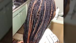 Motown Tress Senegal Twist Crochet [upl. by Rafaelia]