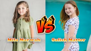 Salish Matter VS Mila Marwah Transformation 👑 From Baby To 2024 [upl. by Granger]