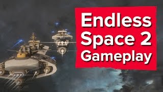 32 minutes of Endless Space 2 Gameplay including combat [upl. by Pucida]