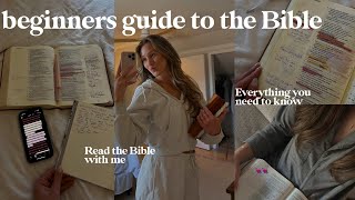 The ULTIMATE beginners guide to the Bible what you need to know tips for reading best resources [upl. by Yreved]