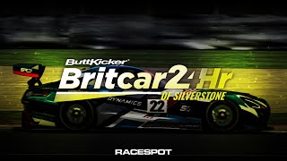 ButtKicker Britcar 24hrs of Silverstone  Part 1  Hours 17 [upl. by Ruffin690]