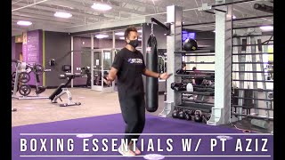 Boxing Essentials w Personal Trainer Aziz  09 03 20 [upl. by Ellesirg270]